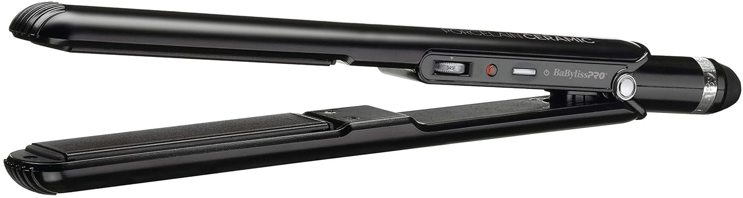 Porcelain Flat Iron Hair Straightener, Hair Straightener Iron for Professional Salon Results and All Hair Types